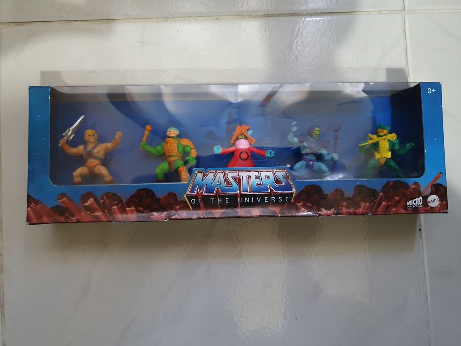 Masters of the Universe Mini (5 figuras He-Man, Skeletor e outros)
