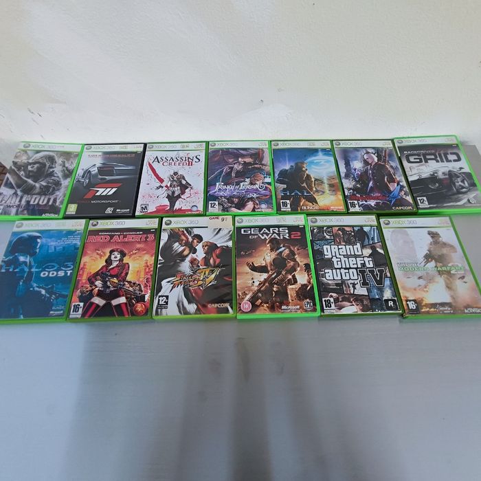 Xbox 120g usada + jogos