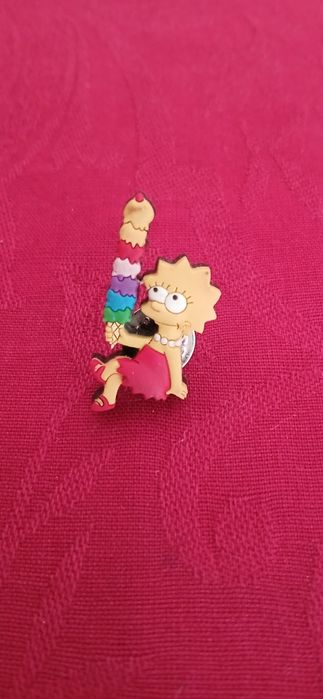 Pin Lisa Simpson, de 2001, novo