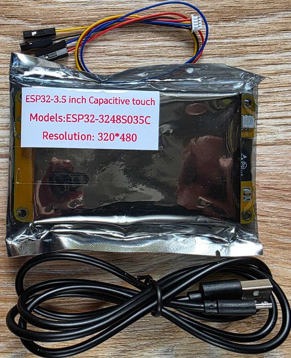 ESP32 TFT 320*480 3.5'' display module Sunton (модуль з дисплеєм)