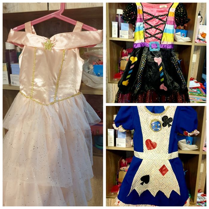 НОВОЕ нарядное праздничное карнавальное платье на девочку 3-5лет