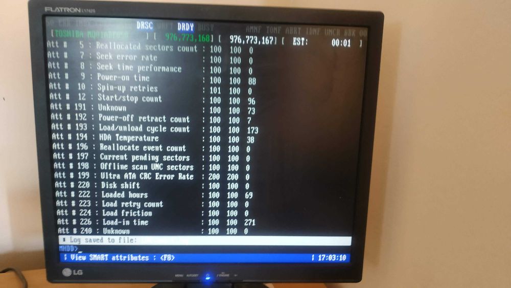 Жорсткі диски ноутбучні 500GB (HDD 2.5 Toshiba MQ01ABF050)