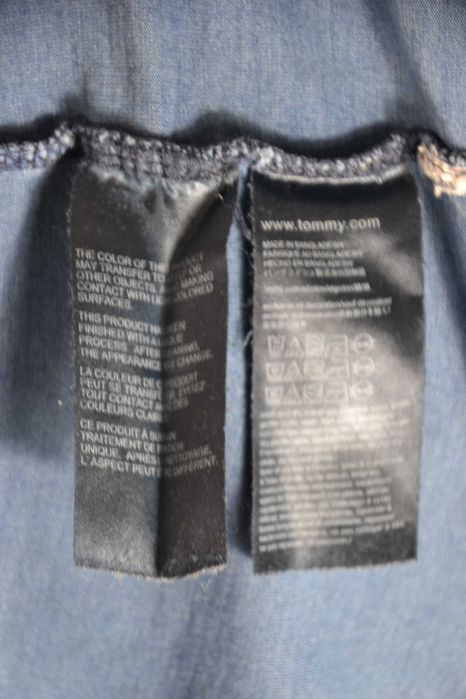 TOMMY HILFIGER New York 1985 Koszulka Męska L Oryginał Bawełna Tshirt