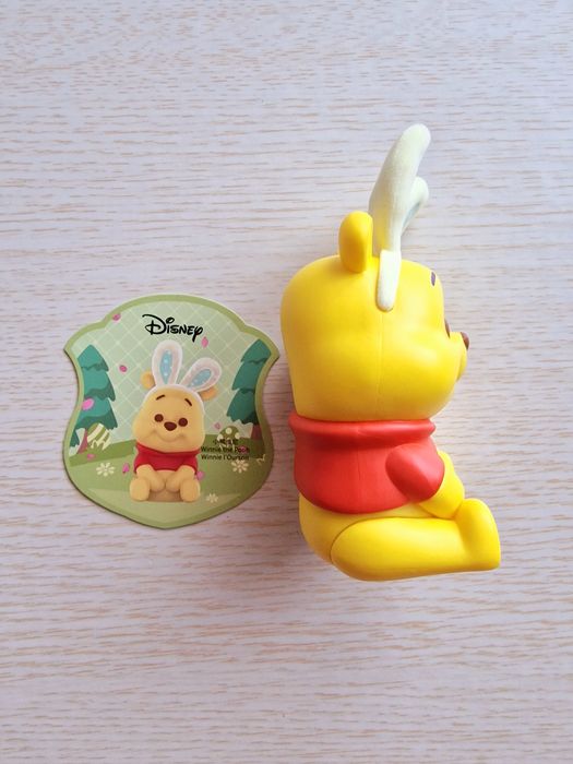 Figura Winnie The Pooh Urso Flocked Disney Miniso