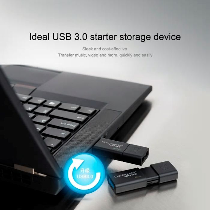 Pen USB Kingston 3.0 - Flash Drive G3, 16 GB, 32 GB, 64 GB.