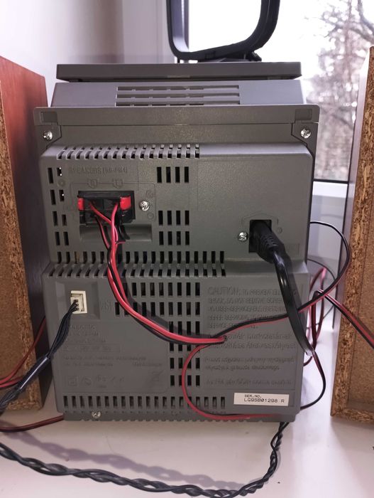 mini Wieża PANASONIC SA-PM4 + 2 KOLUMNY sprawna używana