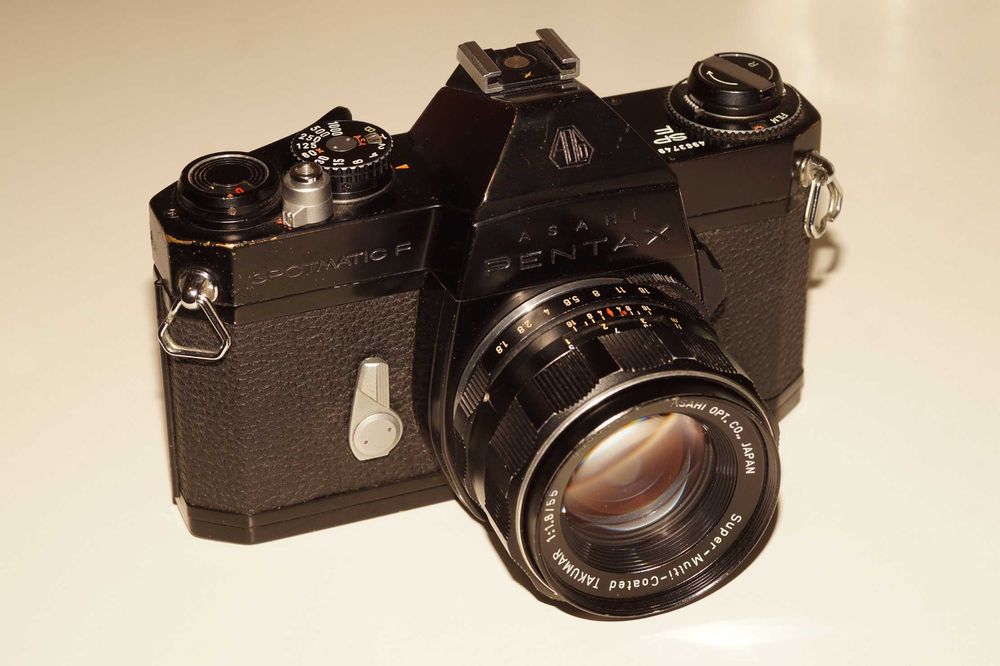 Pentax Spotmatic F + 55mm f/1.8 Takumar
