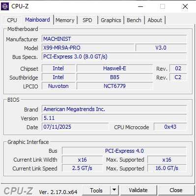 Ігровий комплект LGA2011-3: Xeon E5-2667 v3 (8/16) + 32GB DDR4 + Machinist X99-MR9A Pro v2.0 + Кулер Snowman mx2