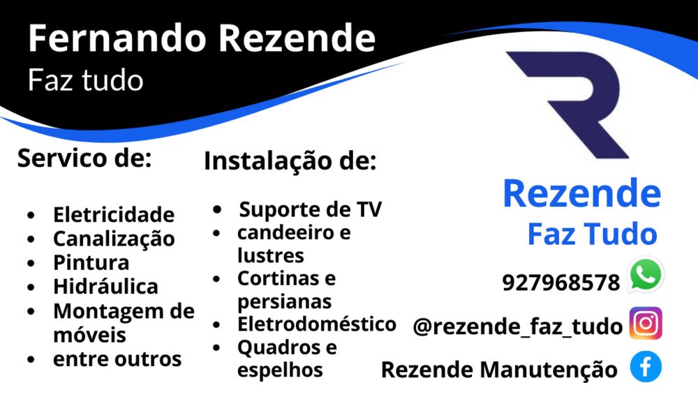 Manutenção Residencial - Marido de aluguel - Faz Tudo