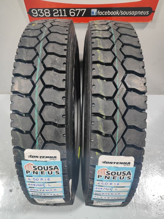 2 pneus novos Nortenha 6.50R16 - Oferta dos Portes