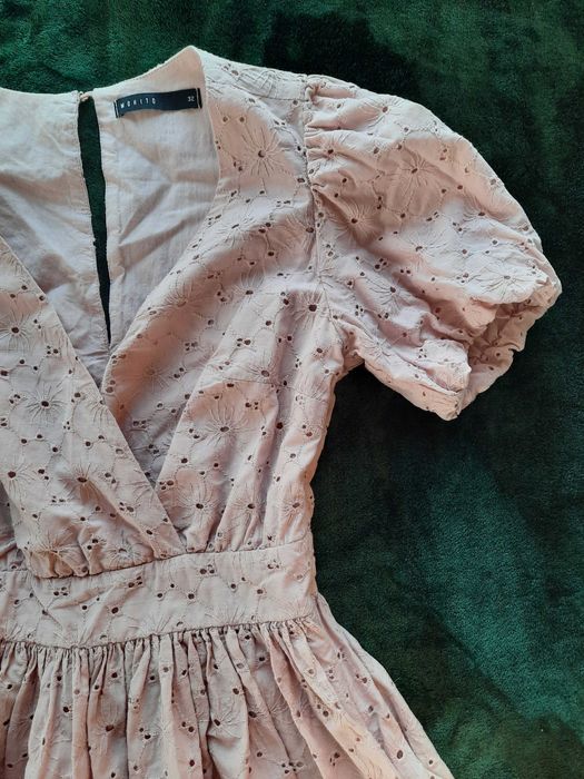 Różowa sukienka Mohito