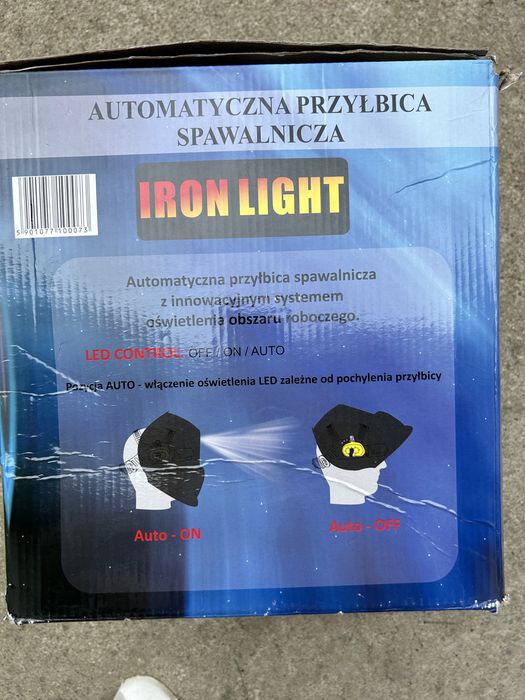 Przylbica spawalnicza iron light magnum