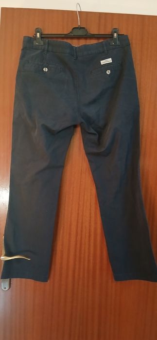 Calças homem sarja
