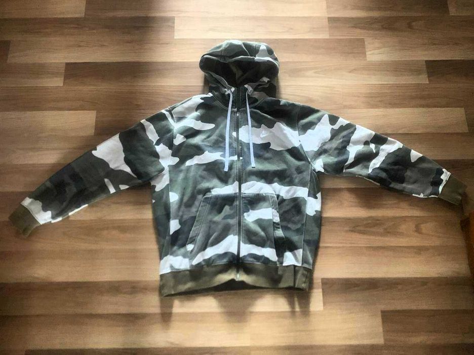 Nike Camouflage Full-Zip (trapstar, tech fleece, olive, drill)
