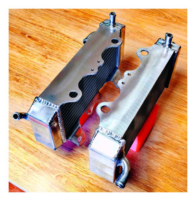 Radiadores Alumínios Yamaha WRF250 e WRF250F de 07-09