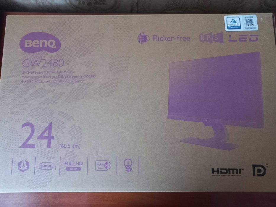 24" Монітор Benq Gw2480E