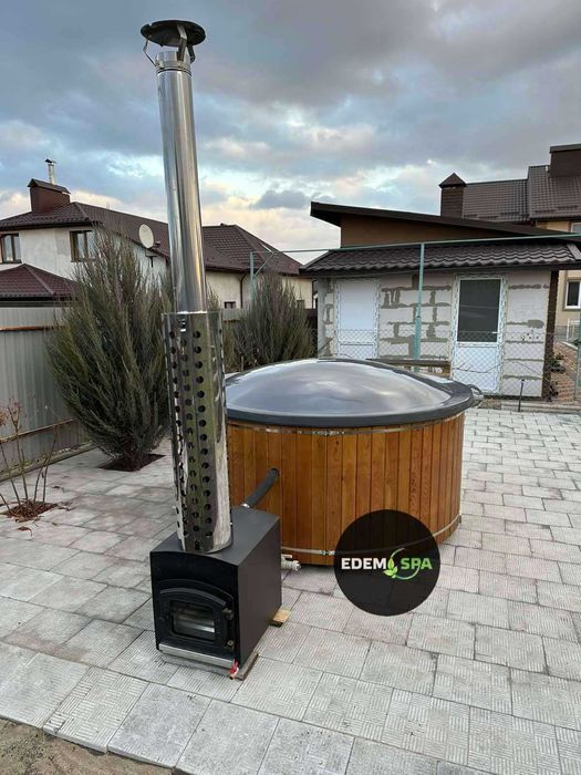 Джакузі Карпатський чан Спа комплекс Купіль Ванна для релакса Сауна