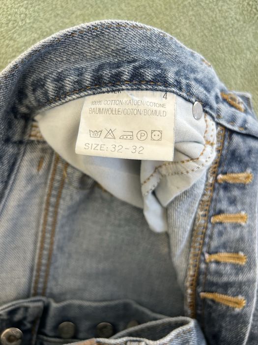 Джинси Lee Union Made світло-блакитного кольору.