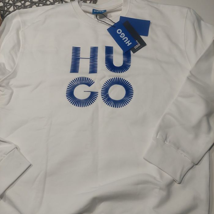 Bluza biała hugo boss