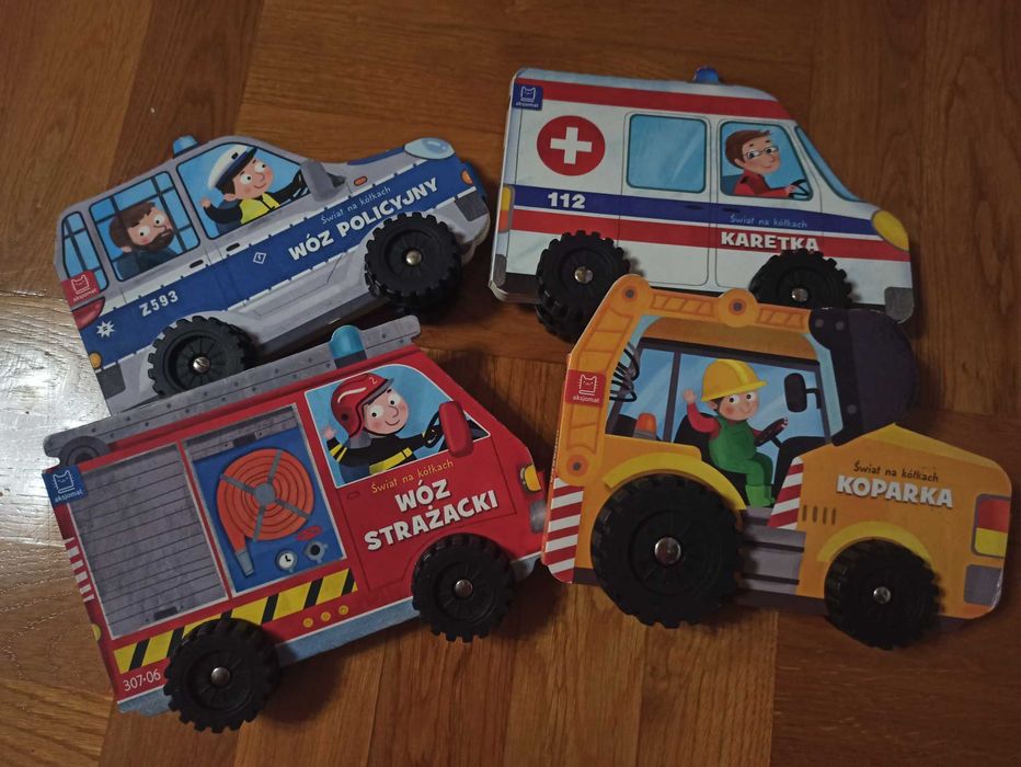 Książeczki na kółkach dla dzieci