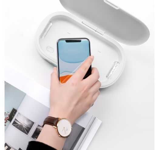 новый! УФ дезинфектор Momax QU2W UV-Box