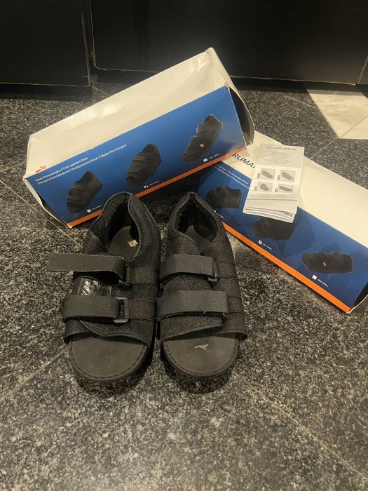 Sapatos pos cirurgicos tamanho 39/40