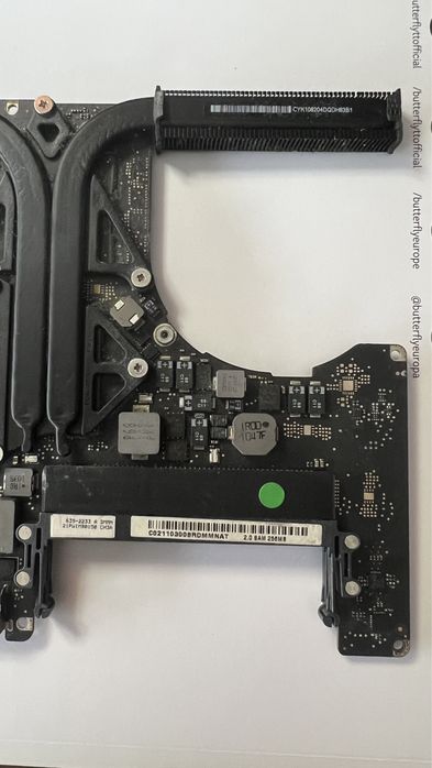 MotherBoard Macbook Pro 15" 2011 2.0 GHz i764752337597697121
