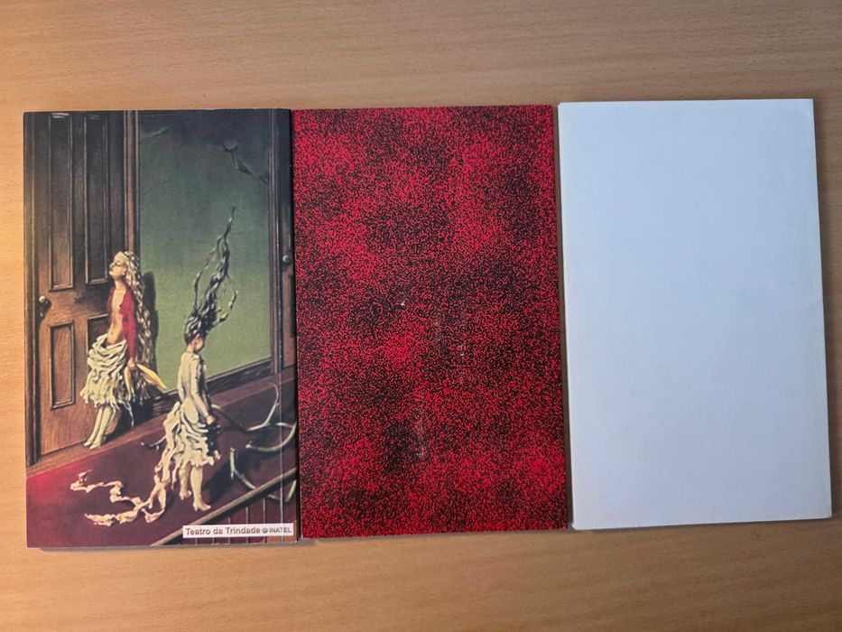 3 livros de poesia das Edições Tema