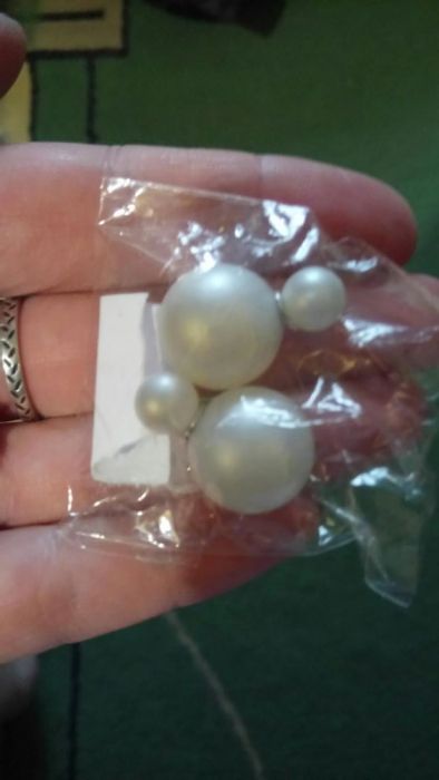 Сережки бусинки. Бижутерия