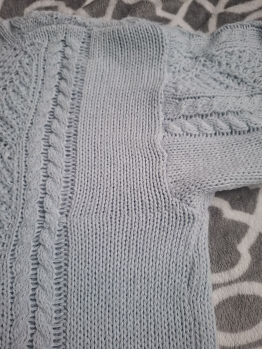 Sweter kardigan Laurella Malisa Light Blue