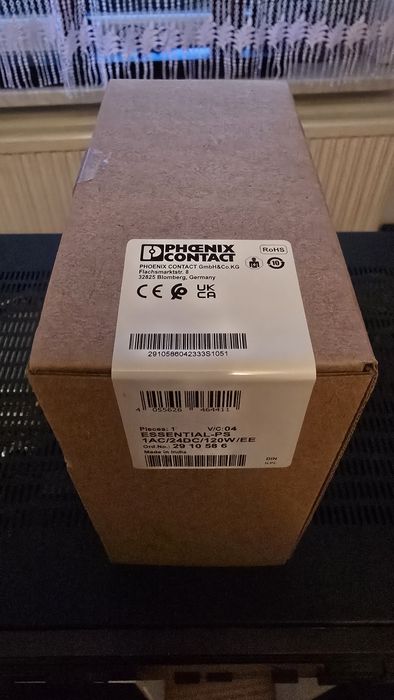 Zasilacz impulsowy Phoenix ESSENTIAL 1AC/24DC/120W/EE. NOWY.