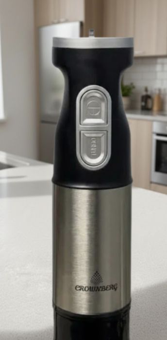 Німецький блендер 2000Вт! Блендер Crownberg CB-6224 Ручний блендер 4в1