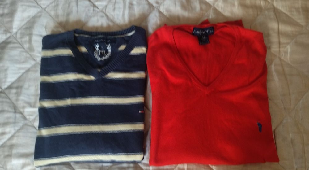 Tommy Hilfiger, John Ashfield. Лонгслив мужской. Хлопок 100%