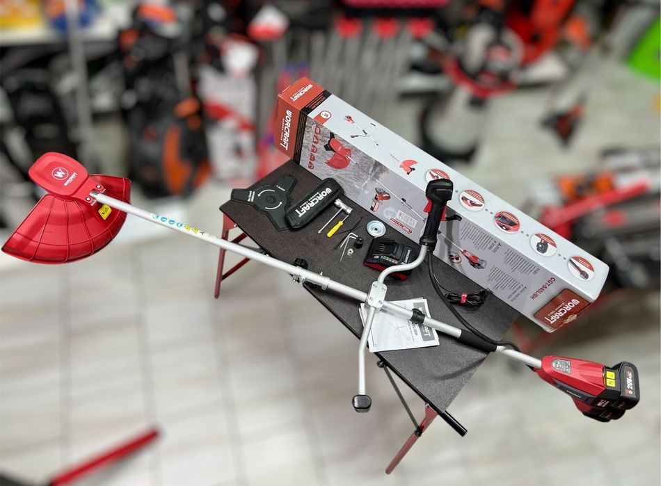 Електрокоса акумуляторна Worcraft CGT-S40LiBH