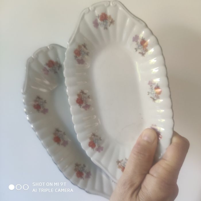 Półmiski porcelana Chodzież PRL