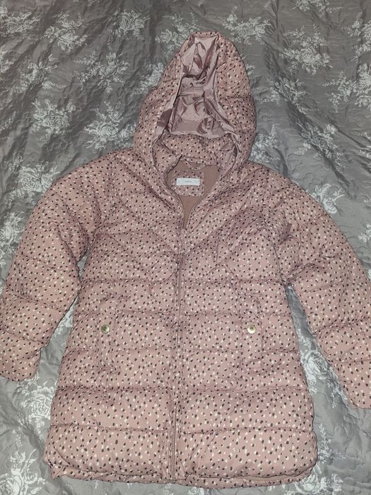 Kurtka zima dziewczynka 128 cm