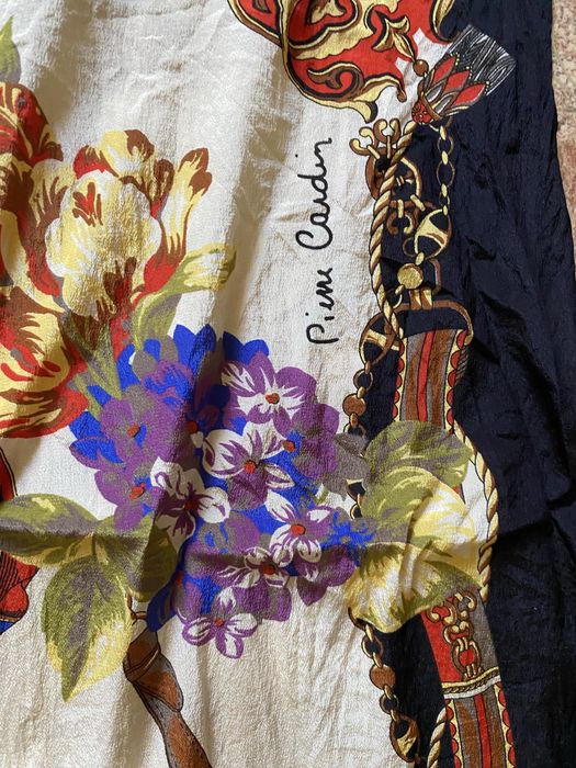 Винтажный Платок Pierre Cardin шелк