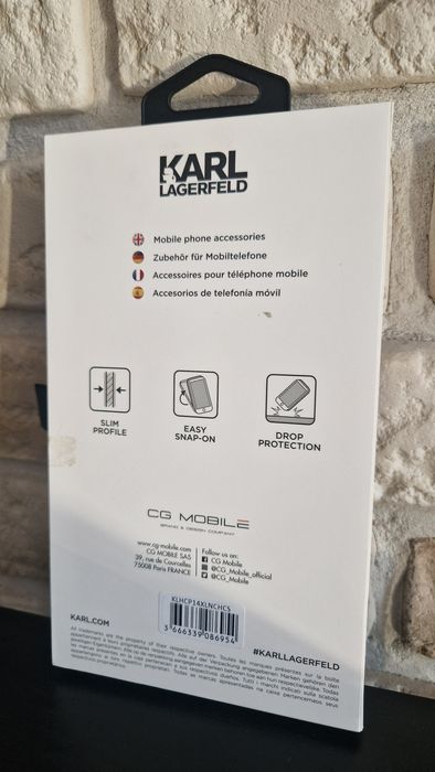 Etui Karl Lagerfeld z poruszający sie cekinami do Iphone 14 Pro Max Oryginalne