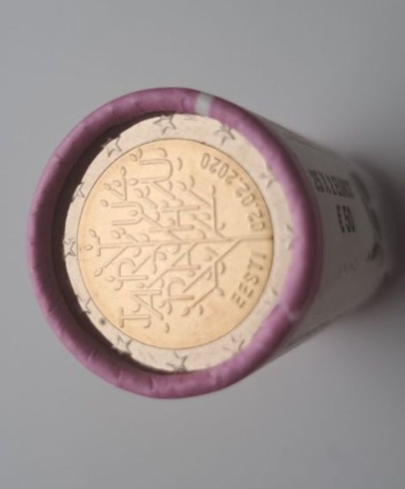 Rolos de 25 moedas 2€ Estónia