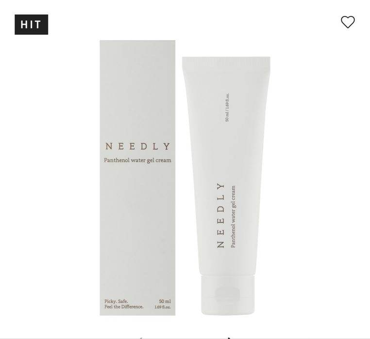 Needly Заспокійливий крем-гель з пантенолом  Needly Panthenol Water Gel Cream