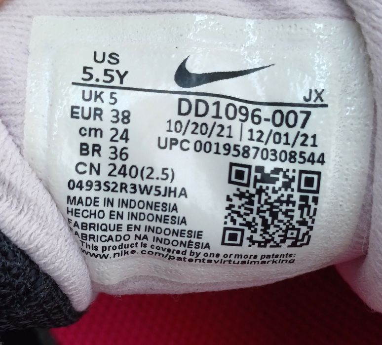 Nike Revolution 6 підліткові літні кросівки / жіночі бігові кросовки сітка 37-38р