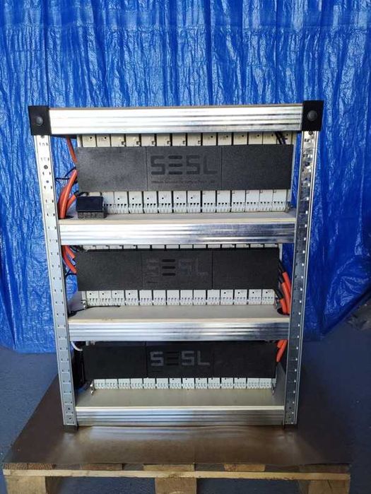 Baterias de lítio de segunda vida, para armazenamento solar