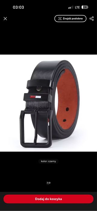 Nowy pasek tommy 120cm