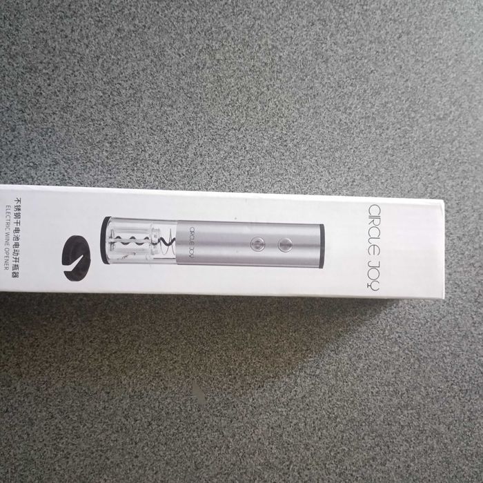 Штопор Xiaomi Circle Joy Electric Wine Bottle Opener Silver. НОВИЙ !!