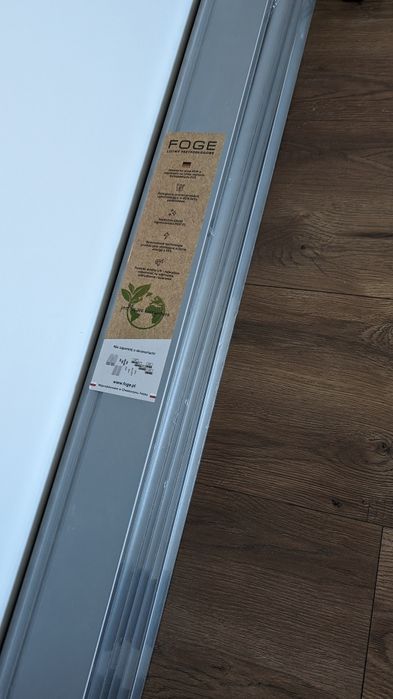 Listwy przypodłogowe MDF kolor szary mat