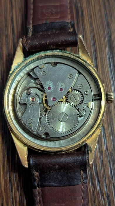 Часы винтажные Ermaten швейцарские, годинник swiss