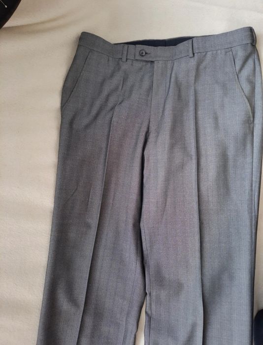 3-częściowy garnitur męski w prążki Dagstój