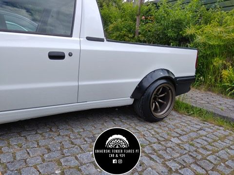 Kit abas universais para carro