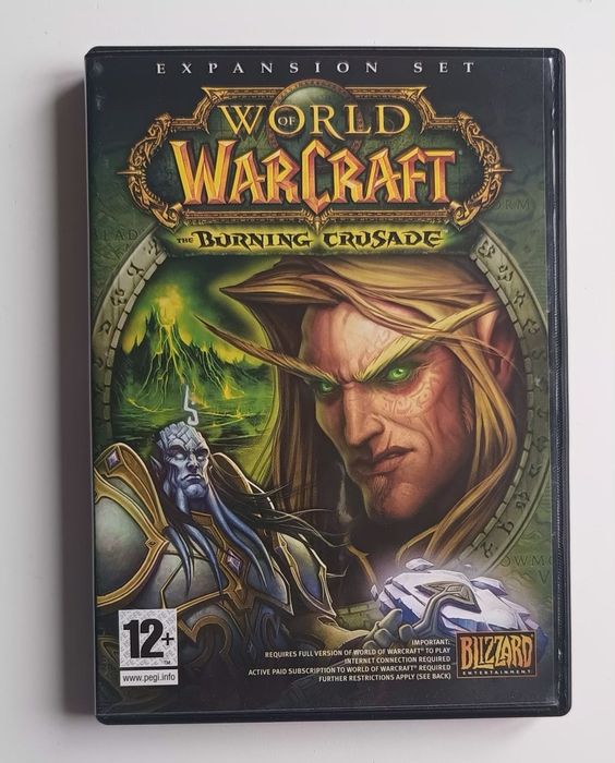 Gra World of Warcraft i dodatek World of Warcraft Burnig Crusade