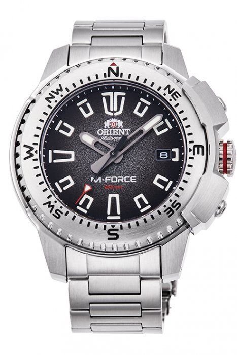 *NOVO* Vários Orient M-Force 45mm vidro safira. Automático 200m